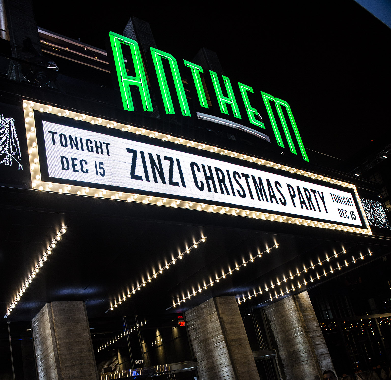 Zinzi Christmas Party 2019 December 15, 2019 The Anthem, DC